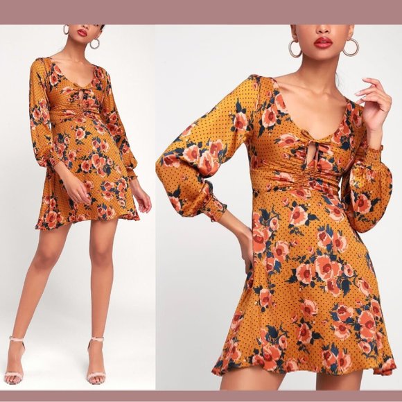 NWT $128 Free People [ 2 ] Morning Light Mini Dress in Neutral‎ Cooper - Picture 3 of 14